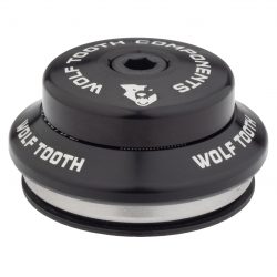 Wolf Tooth IS41/28,6 Premium – Jeu de direction à roulement interne cuvette haute Noir ou Argent